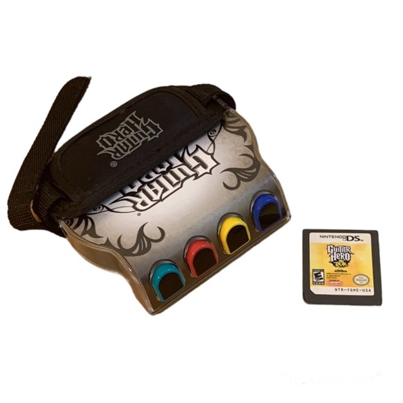 Nintendo Other - Guitar Hero On Tour - With Hand Grip Controller - Nintendo DS - Tested & Works